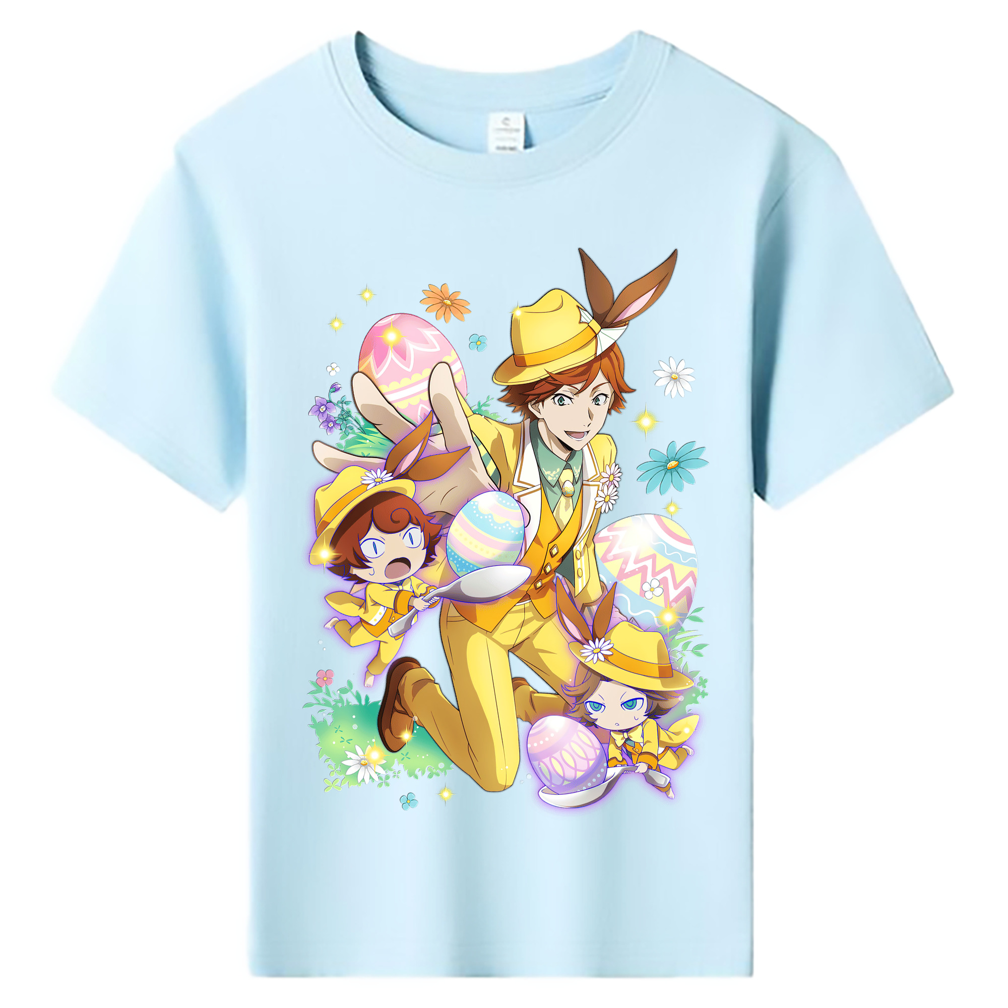 （画像用） 文豪ストレイドッグス Bungo Stray Dogs 綿100％キッズTシャツ（フロントプリント）